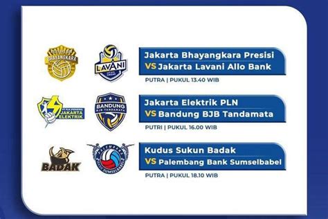 Jadwal Proliga 2023 Live Moji TV Hari Ini Sabtu 21 Januari Lengkap Jam