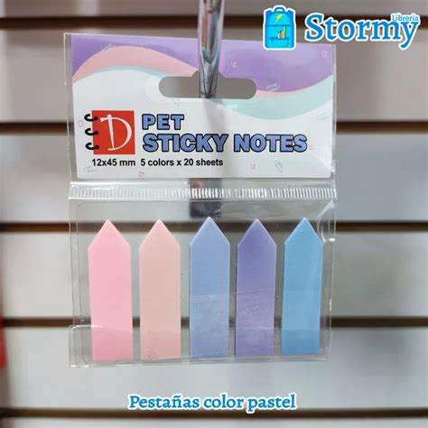 Pestañas color pastel Libreria Stormy