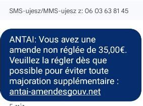 0603638145 ANTAI Arnaque identité Phishing 1 commentaire