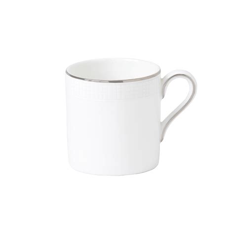 Vera Wang Blanc Sur Blanc Espresso Cup From Wedgwood