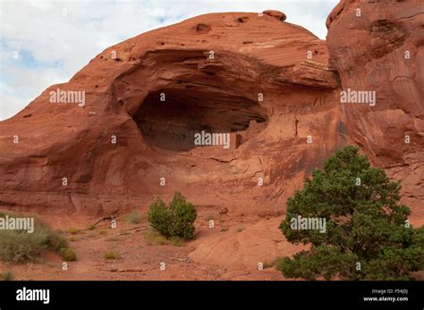 Navajo Cliff Dwelling Mystery Valley Arizona USA Stock Photo Alamy