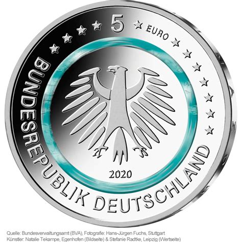 Euro Gedenkm Nze Deutschland Bfr Subpolare Zone F Stuttga