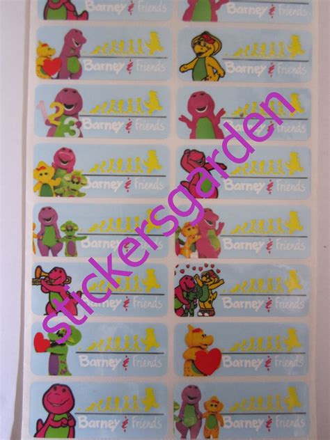 ~stickers Garden~ New Arrivals For 46 X 18mm Name Stickers