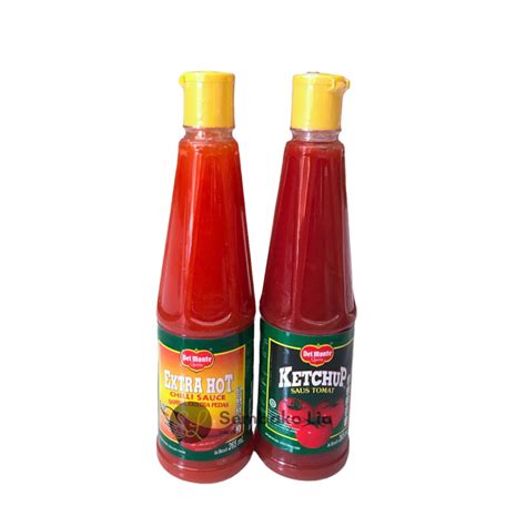 Jual DELMONTE Saus Extra Hot Chilli 265 ML Del Monte Saus Tomat 265 ML Shopee Indonesia