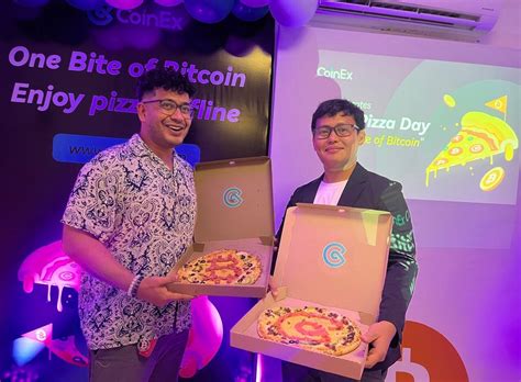 Pizza ở khắp mọi nơi CoinEx kỷ niệm Bitcoin Pizza Day với các sự kiện