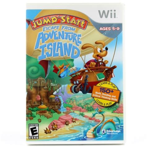 Jumpstart Escape From Adventure Island Nintendo Wii Ntsc Wts