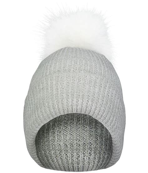 Faux Fur Pom Beanie Staton Corporate And Casual