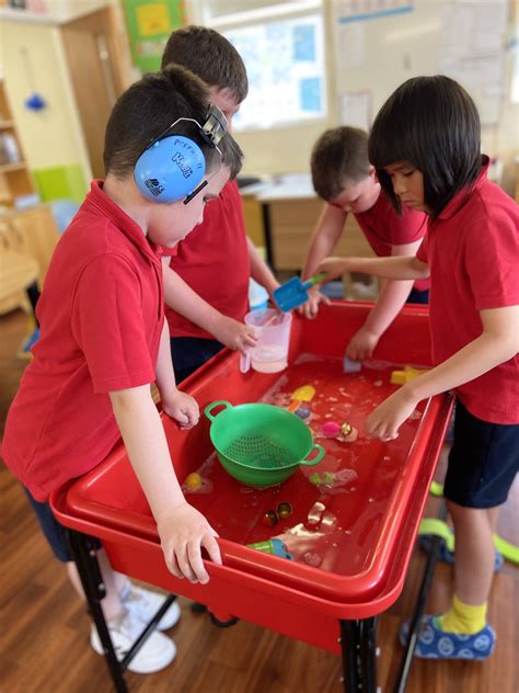 Sensory Water Play St John Bosco Junior Boys School