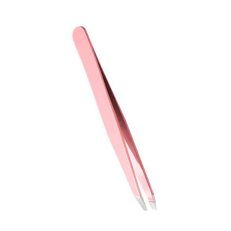 Rubis Classic Slant Tweezers Pink Official Stockist