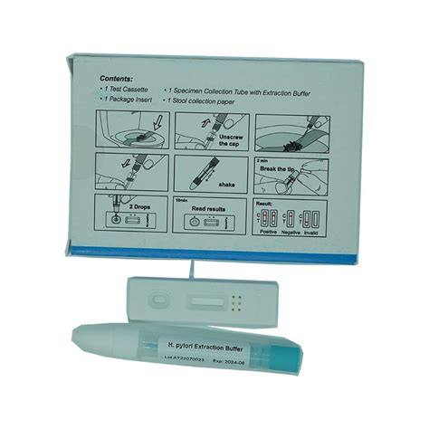 One Step H Pylori Stomach Ulcer Test Kits At Home Stomach Ulcer Test