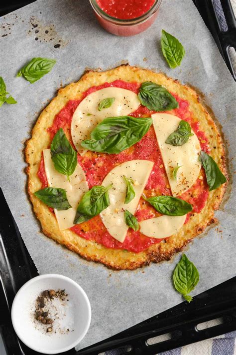 how to make cauliflower pizza crust 8