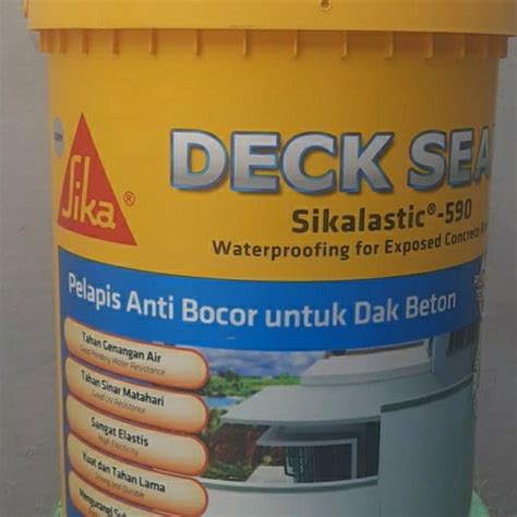 Jual Sika Deck Seal Pail 20kg Sikalastic 590 Putih Jakarta Barat