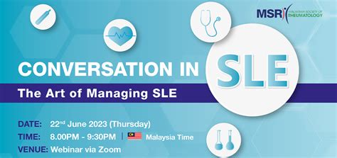 Conversation In SLE The Art Of Managing Lupus Malaysian Society Of