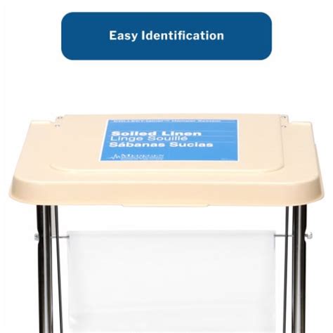 Mckesson Hamper Stand To Gal Capacity Self Closing Lid