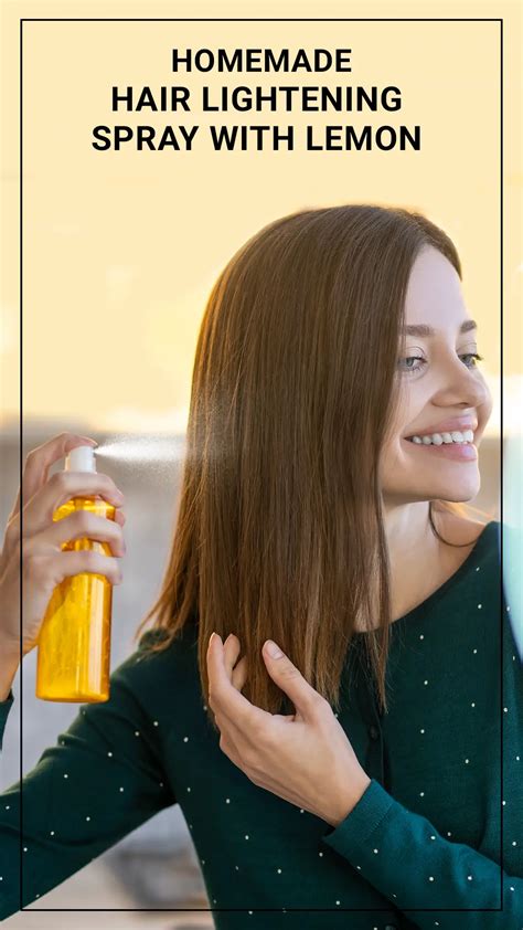 2 Ways To Make A Hair Lightening Spray At Home