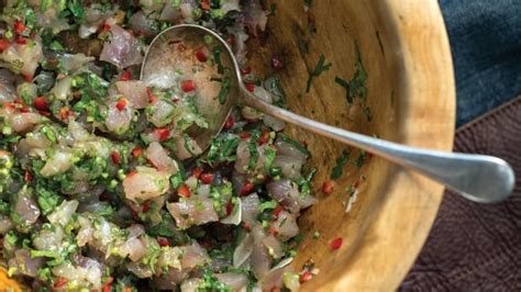 Albacore Tartare A Ceviche Style Take On The Restaurant Staple Thats