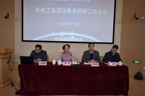 人勤春早功不负，奋斗实干启新程——记苏州工业园区2022 2023学年第二学期教育科研工作会议新闻动态苏州工业园区教师发展中心