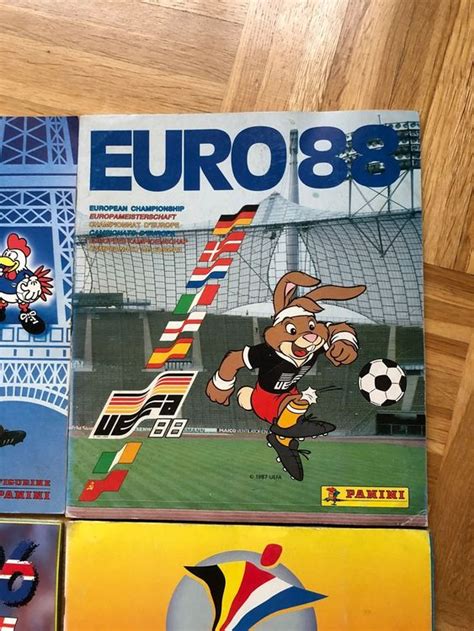 Set 11 Alben Alle Komplett Panini Football EM 1980 2020 Kaufen