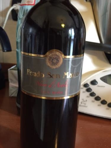 Feudo Nero D Avola Sicilia San Marco Vivino Australia