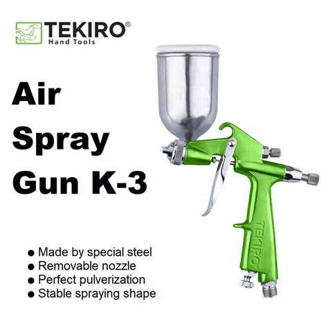 Tekiro Spray Gun K3 Alat Semprot Cat Tabung Atas Lazada Indonesia