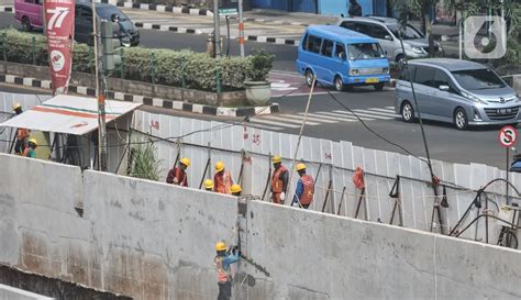 Pembangunan Underpass Depok Terus Dikebut Foto Liputan6