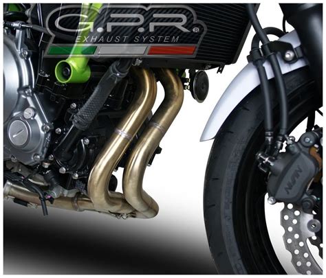 GPR Gp Evo4 Titanium Complete Exhaust System Kawasaki Z 650 23 24