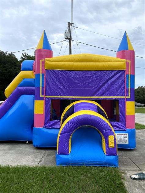 Princess Combo Bounce House Dry Slide Ocala Fl