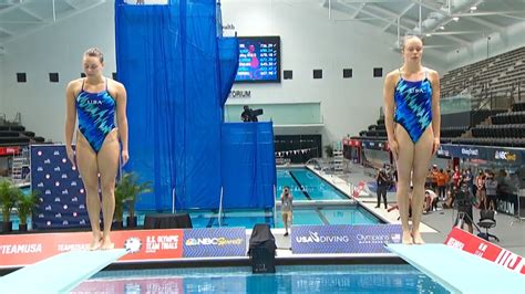 Hailey Hernandez Womens 3 Meter Springboard Semifinals Diving Us