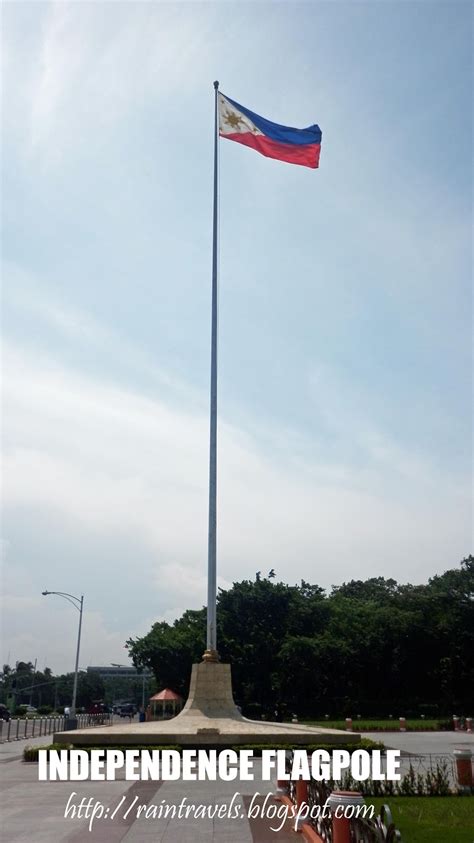 Rain S Travels Frifotos The Tallest Flagpole In The Philippines