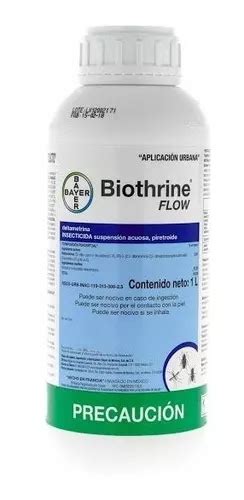 Biothrine Flow Bayer 1 Litro Insecticida Chinches Pulgas Y Cuotas Sin Interés