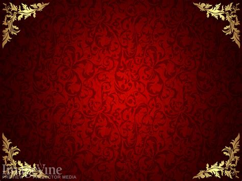 Red And Gold Wallpaper