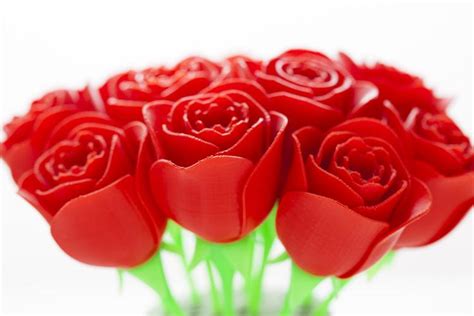 Makeshop Sells Out Of 3d Printed Roses For Valentines Day