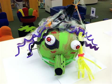 Teens @ Way Public Library: Painted Pumpkin Contest Winners