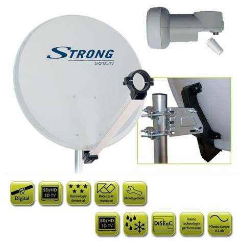 Strong Srtd Spl Parabole T Te Lnb Achat Vente Parabole Strong