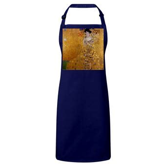 Fabulous Tablier Cuisine Premium Navy Gustav Klimt Portrait d Adèle