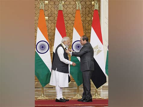 It Is With Great Humility That I Accept The Order Of The Nile PM Modi