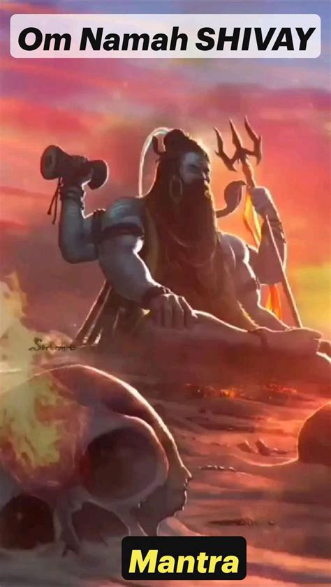 Om Namah Shivay Mantra🙏🕉️ Mahadev Shivmantra Hindugod