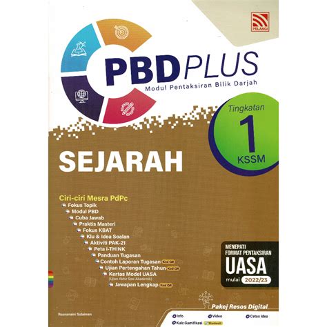 Adm Buku Latihan Pt Pbd Plus Kssm Tingkatan Shopee