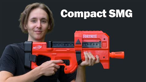 Nerf Compact SMG Unboxing Review Test MagicBiber