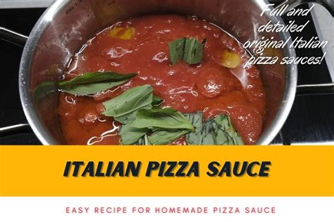 Easy Homemade Authentic Pizza Sauce Recipe 2023 - AtOnce