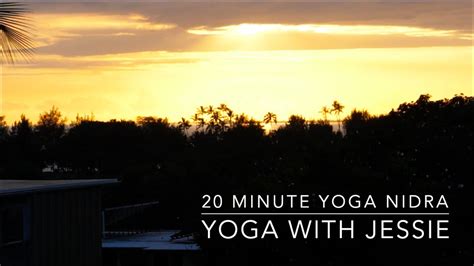 20 Minute Yoga Nidra Youtube