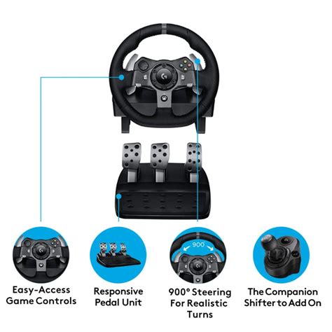 Buy Logitech G920 Steering Wheels And Pedals Price Point Electronics