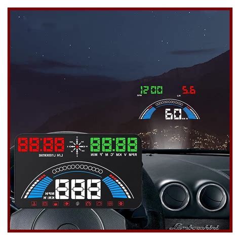 Display Head Up Hud Per Auto S Hud Gps Tachimetro Obd