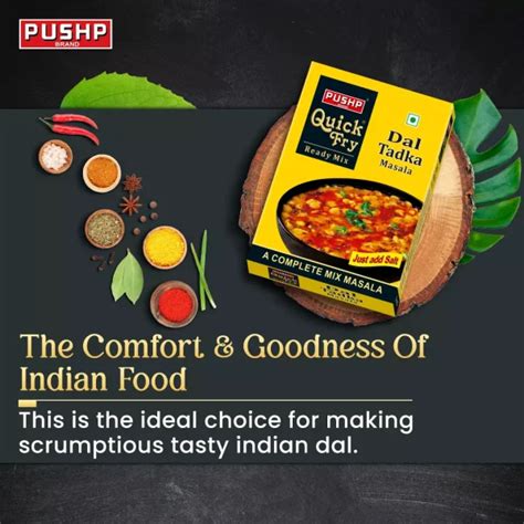 Buy Pushp Quick Fry Dal Tadka Masala Online In India Best Deals