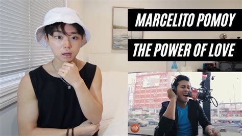 Marcelito Pomoy The Power Of Love Celin Dion Cover REACTION YouTube