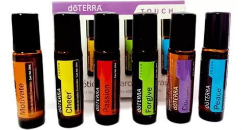 Kit Emociones Ea Touch Aceites Esenciales Doterra 6 Unidades Meses