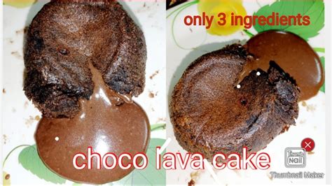 Oreo Choco Lava Cake With 3 Ingredients Only Oreo Choco Lava Cake Youtube