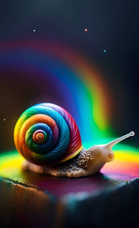 Rainbow Snail By Nezukorempadeviart07 On Deviantart