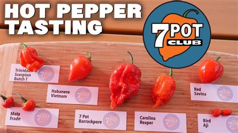 My 7 Favorite Red Hot Peppers Reviewed Youtube