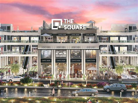 ذا سكوير مول الشروق The Square Mall El Shorouk بمقدم 10